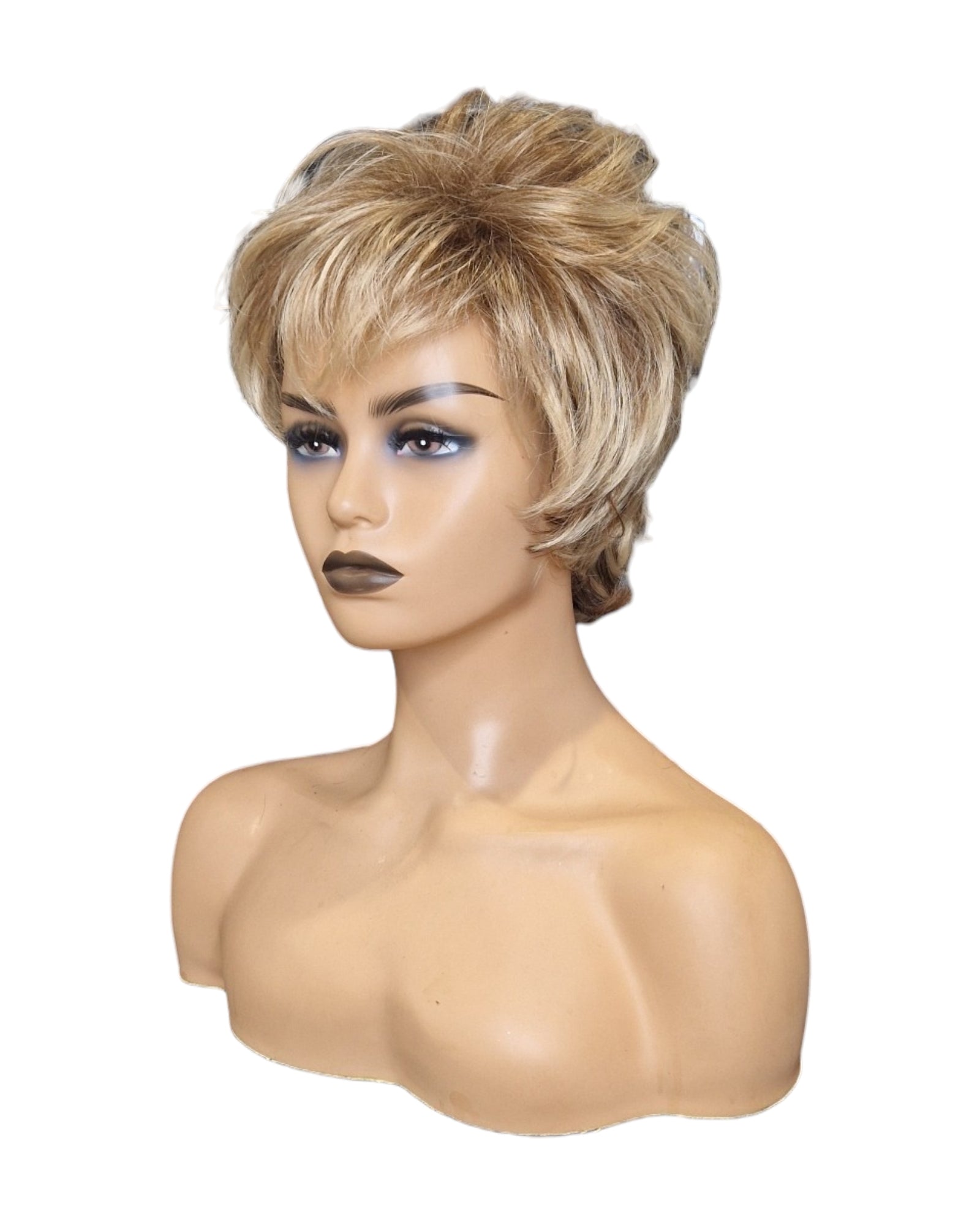 Short Urchin Toasted Blonde Wig. Sophie-CelebWigs