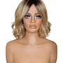 Ombre Blonde Choppy Wave Bob Wig. Abbi