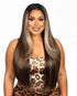 Brown Blonde Streaked Lace Front Wig. Zosia
