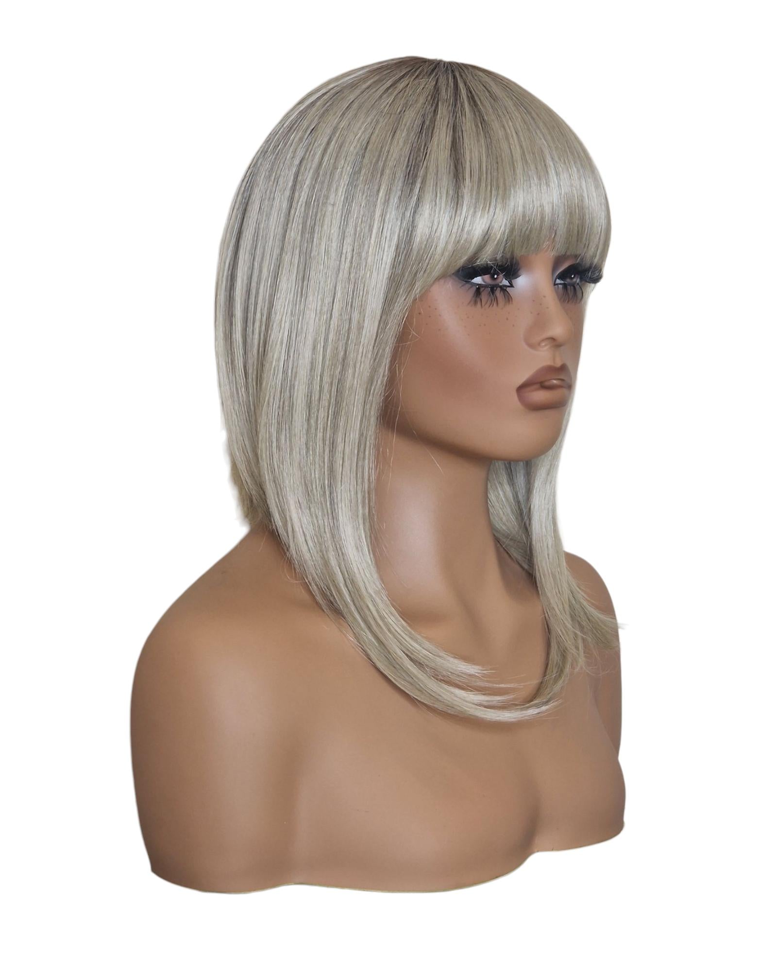 Champagne Blonde Bob Wig. Alix