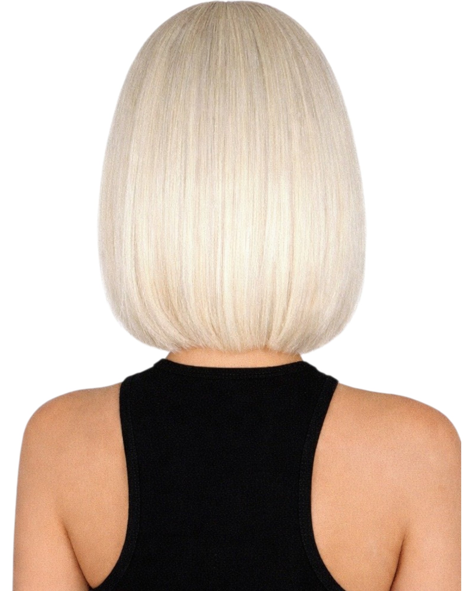 Champagne Platinum Blonde Bob Wig. Katie