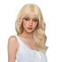 Blonde Wavy Long Length Wig. Texi