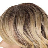 Jen Ombre Tri Tone Human Hair Blend Wig