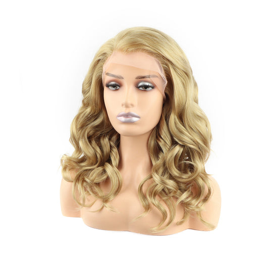 Golden Blonde Wavy Lace Front Wig Hunter