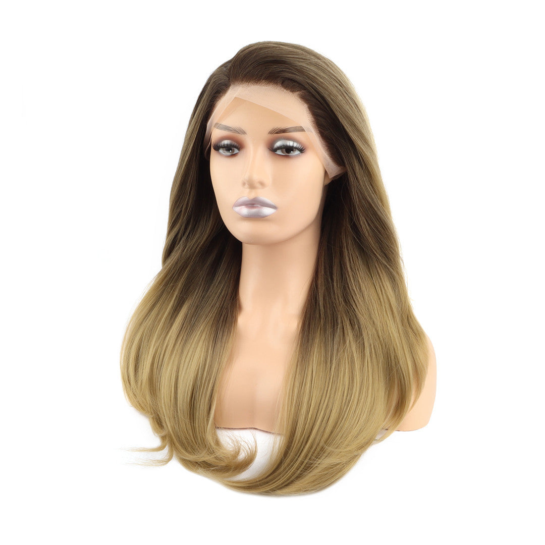 Layered Long Ombre Miza Lace Front Wig