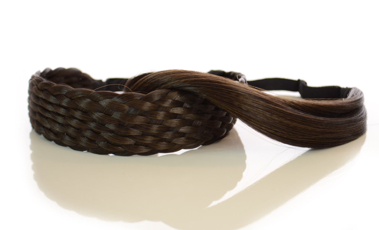 Plaited Headband Pack of 2 Hairbands-CelebWigs