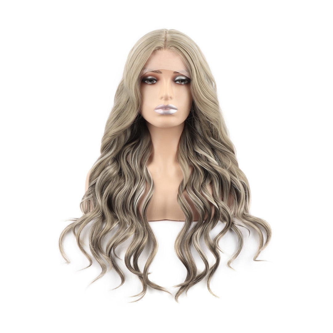 Silver Ash Blonde Lace Front Wig. August