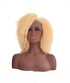 Spiral Curl Blonde Lace Front Wig. Vanity-CelebWigs