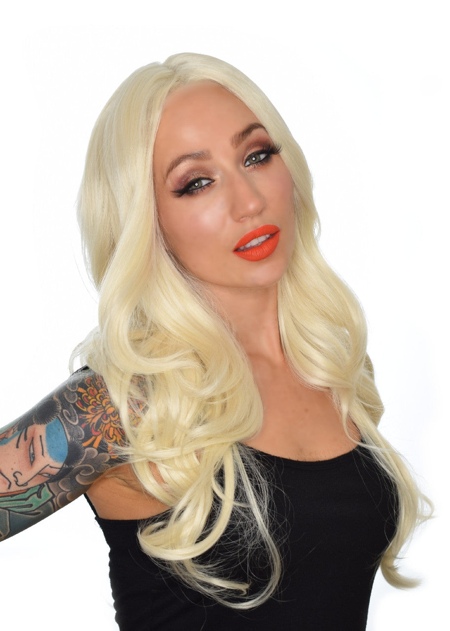 Blonde Lace Front Face Framing 70&