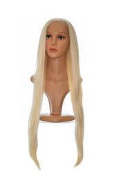 Bleach Blonde Godiva XL Lace Front Wig. Mermaid Wig.  DollsHead Wigs