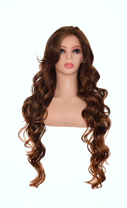 Long Playgurl Brown Lace Front Wig