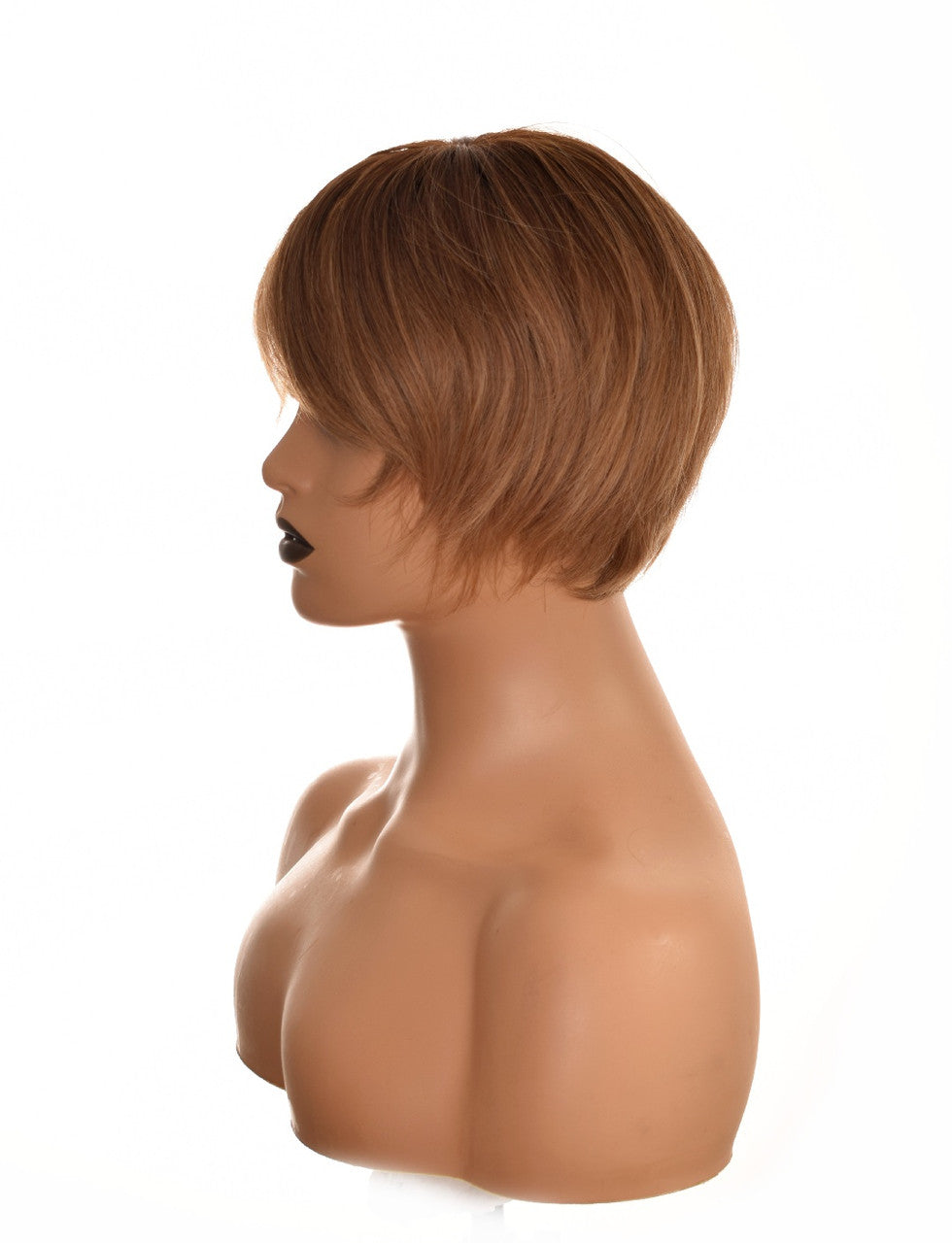 Short Length Lightweight Brown Mix Linaa Wig-CelebWigs