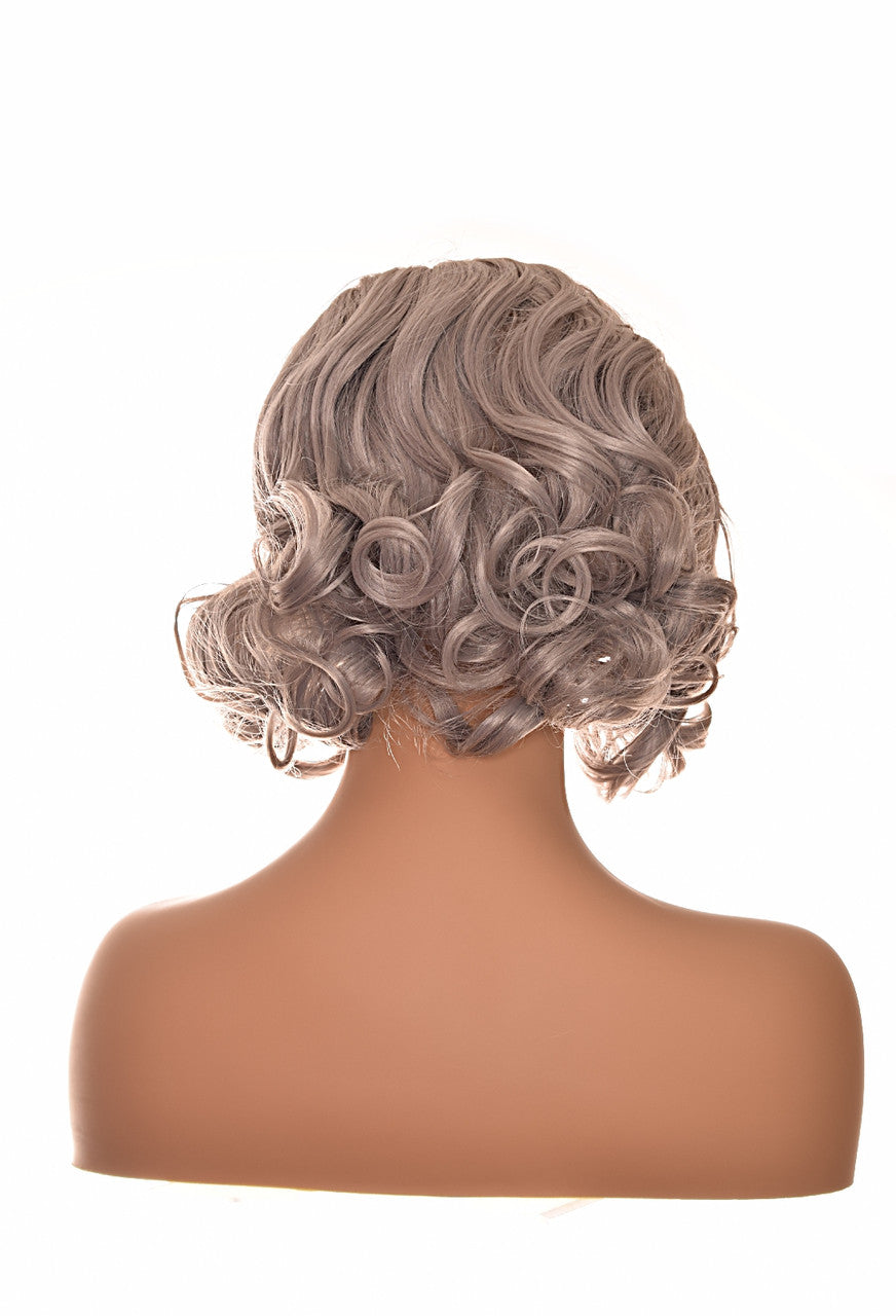 Grey Marilyn Style Lace Front Wavy Wig. Constance